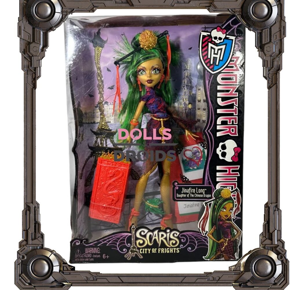 2012 Monster High Scaris City of Frights Jinafire Long Doll NRFB Mattel Y0378